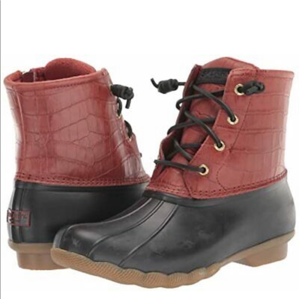 Sperry Top-Sider Saltwater Croc Duck Boot